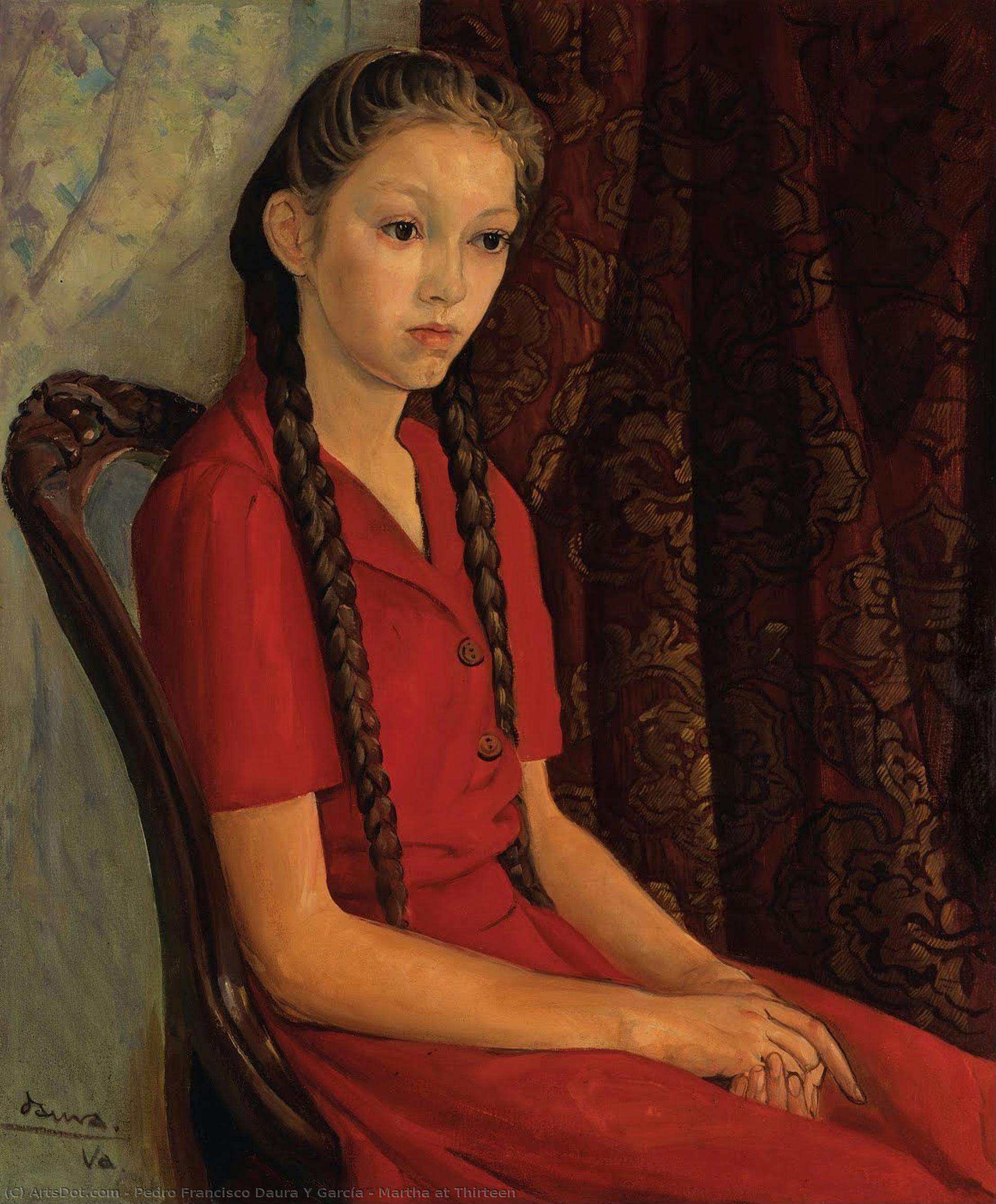 Martha At Thirteen — Pedro Francisco Daura Y García