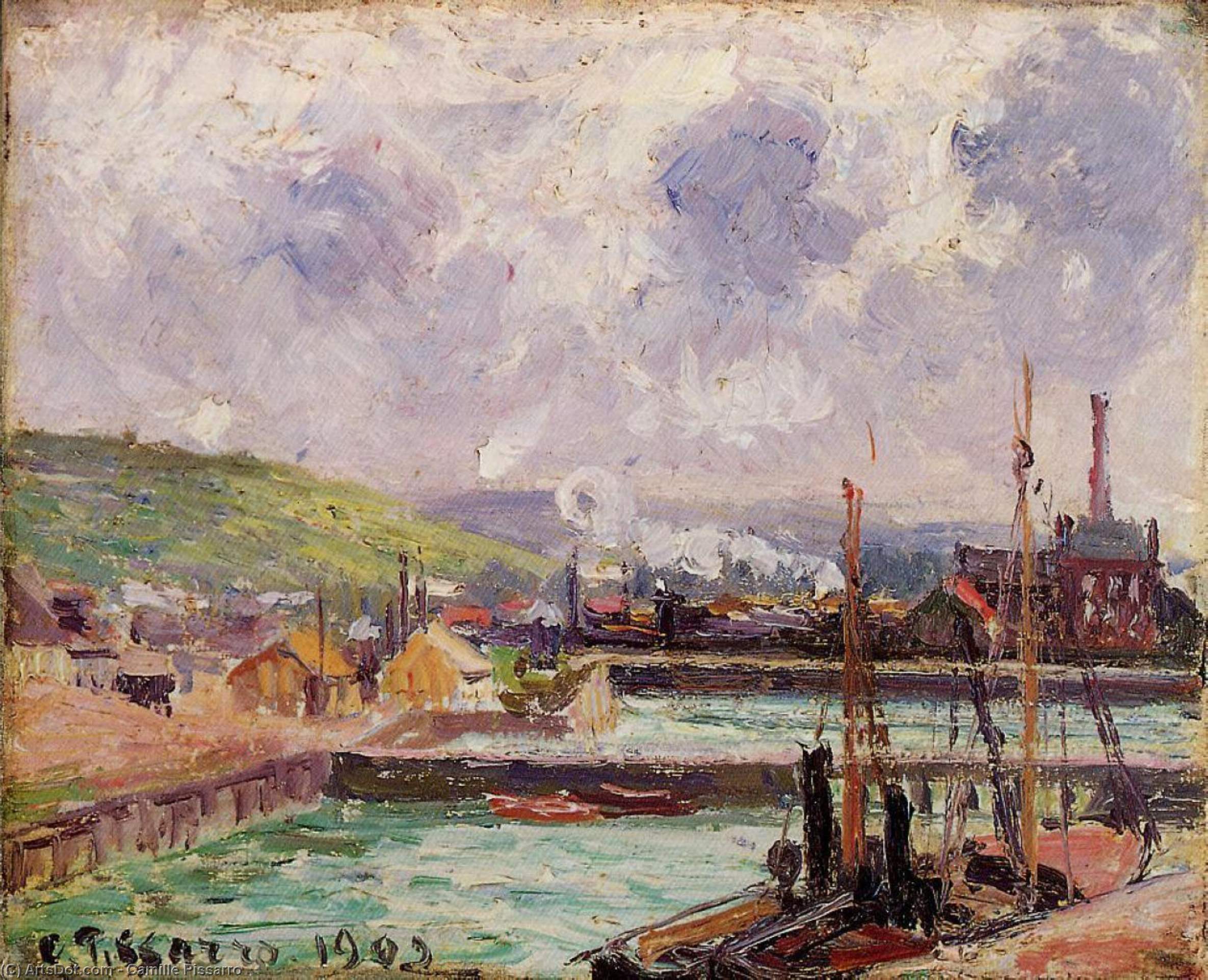 View Of Duquesne And Berrigny Basins In Dieppe — Kamij Pisaro