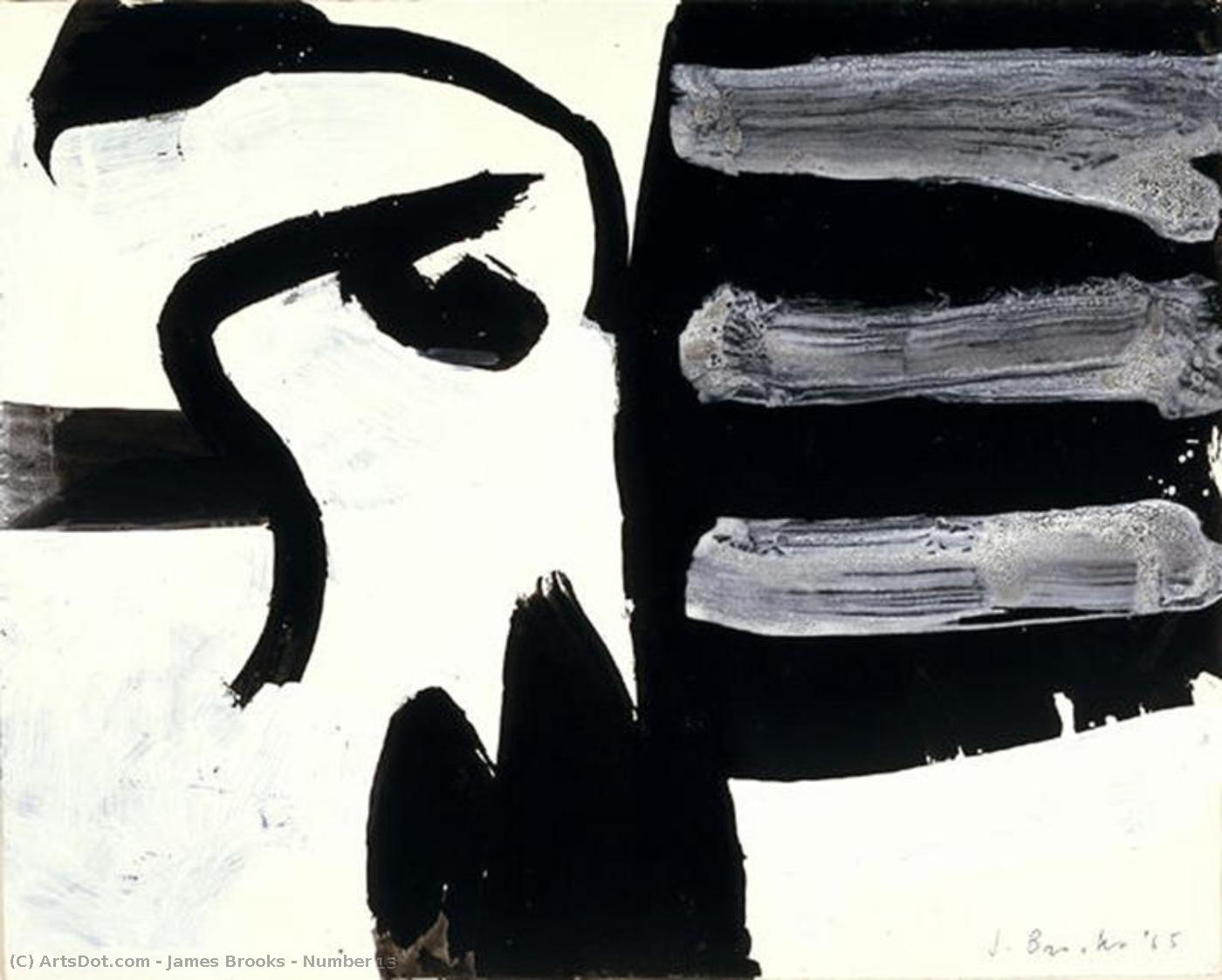 Number 13 — James Brooks