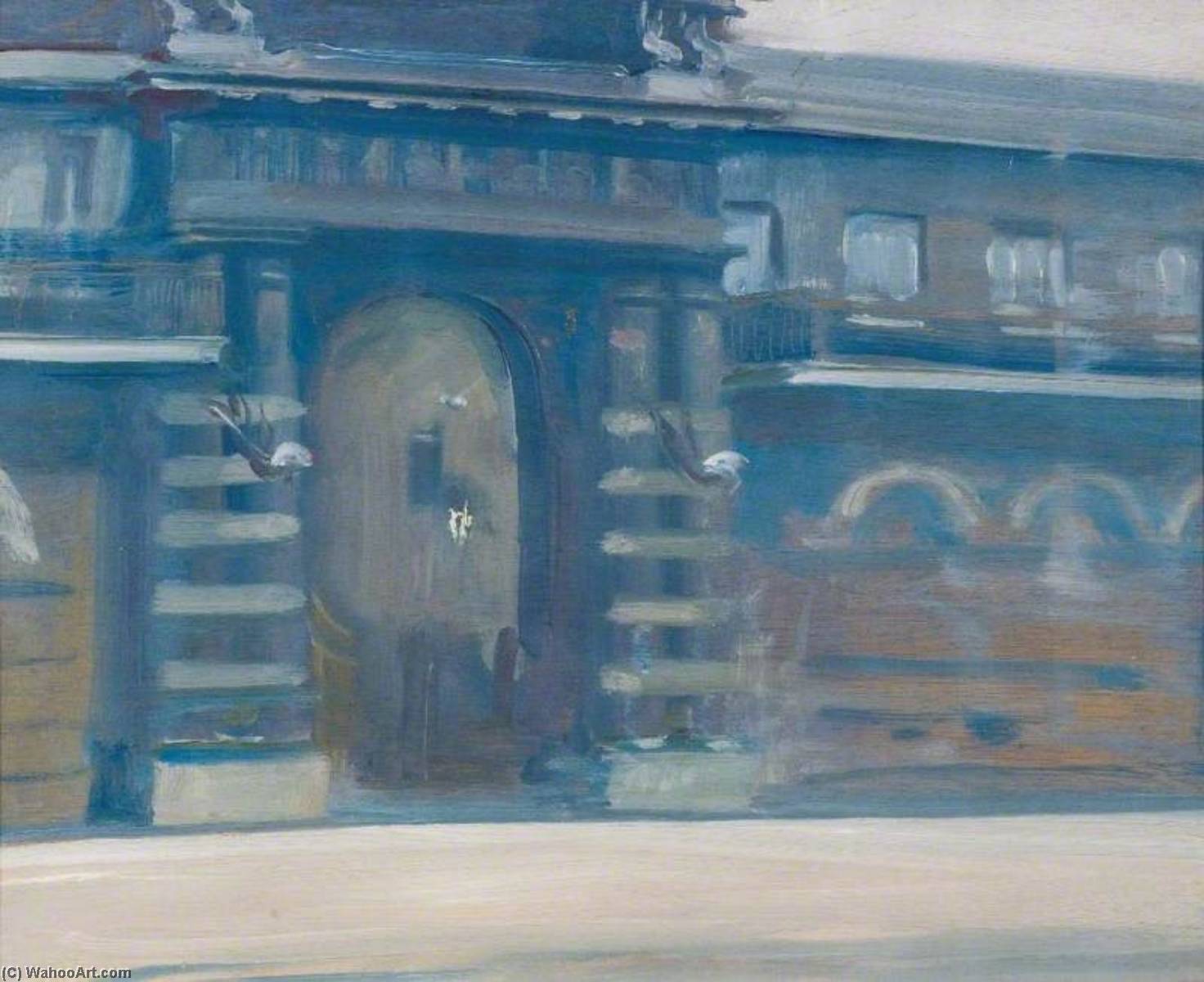 Study At Horse Guards' Barracks — Sir Alfred James Munnings