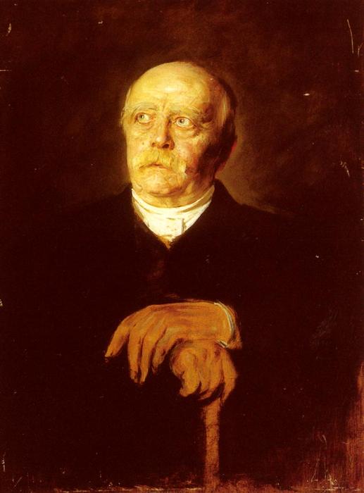 Portrait Of Furst Otto Von Bismarck — Франц Фон Ленбах