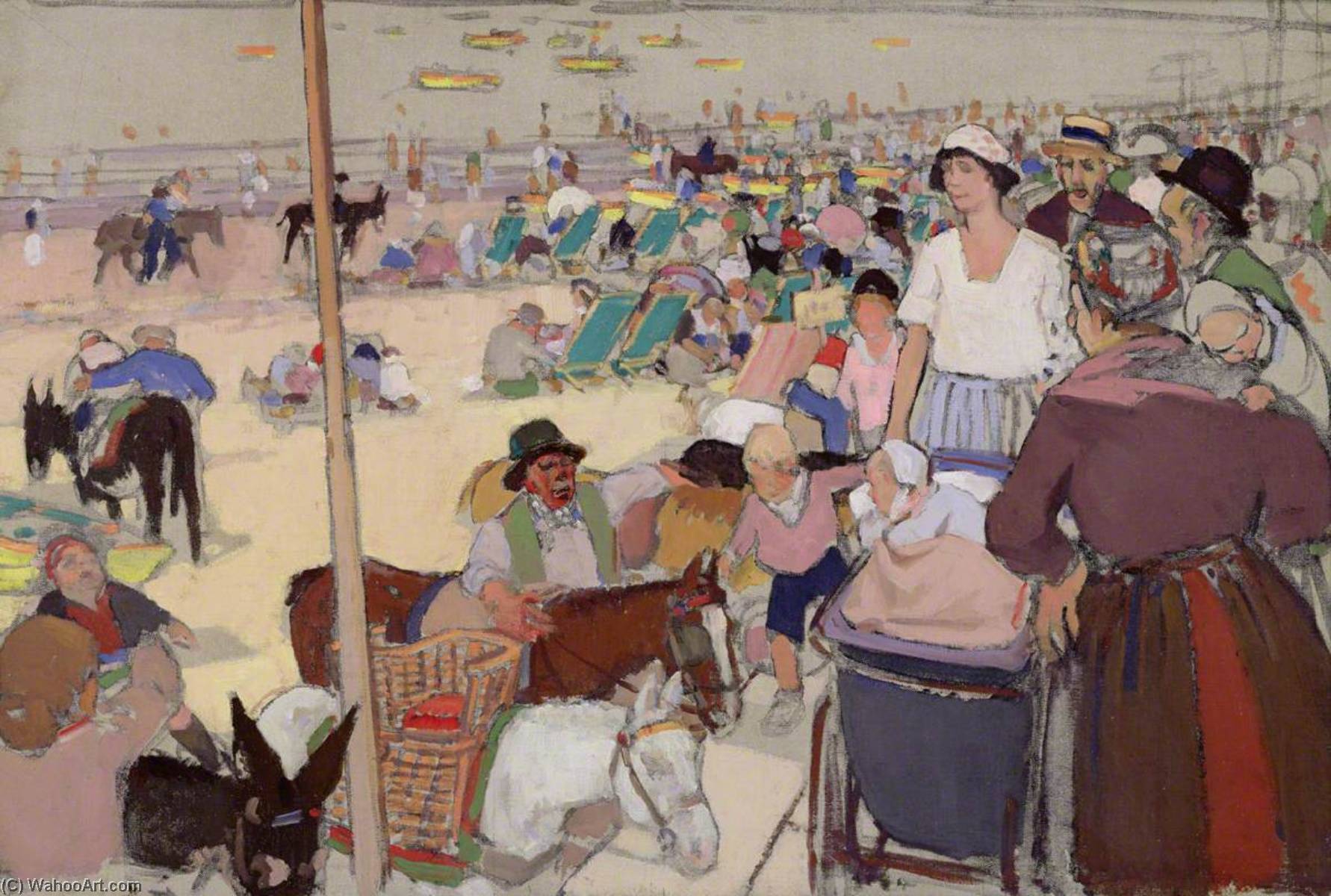 Bank Holiday, Portobello Beach — Dejvid Makbet Saterlend