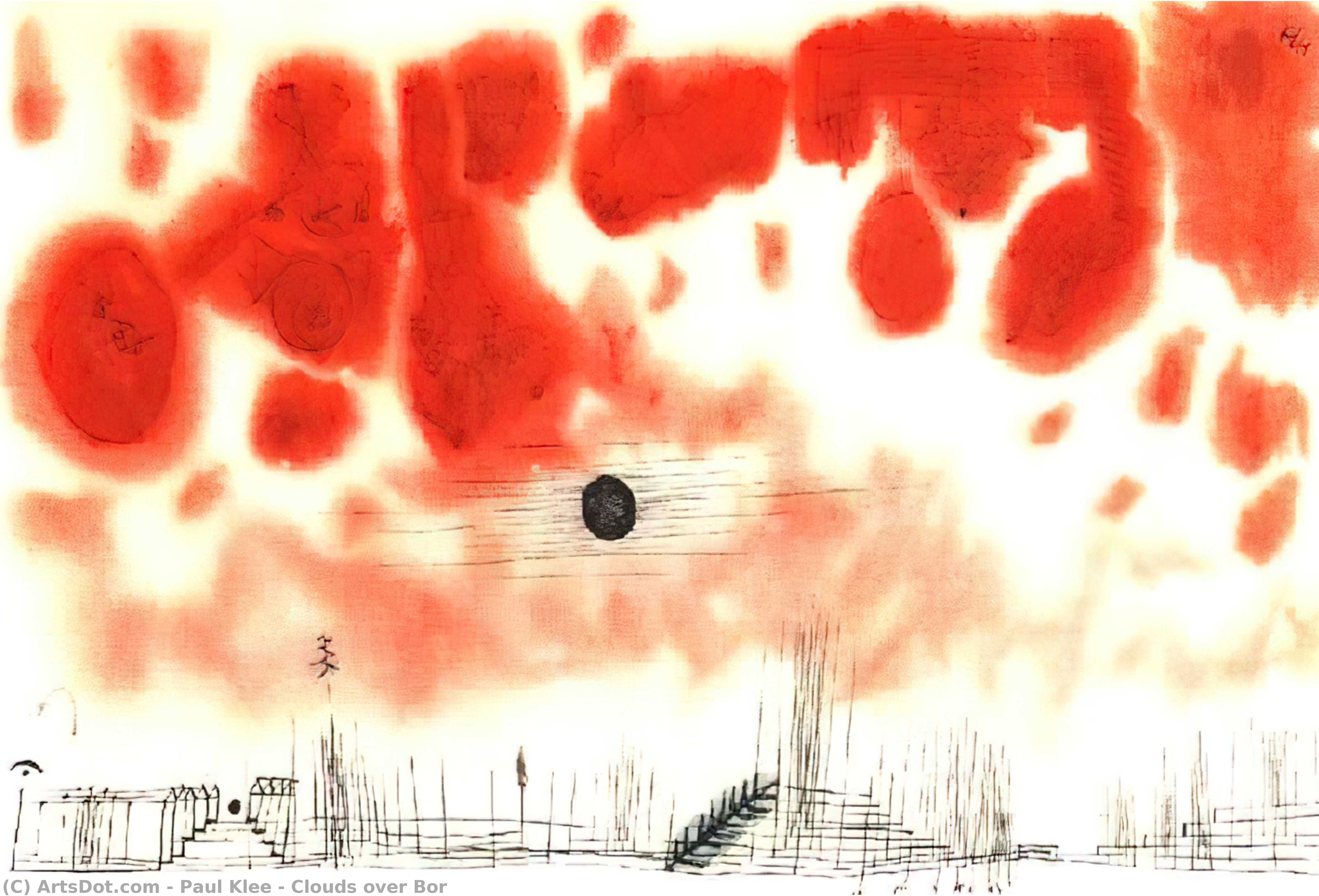 Wolken Über Bor — Paul Klee