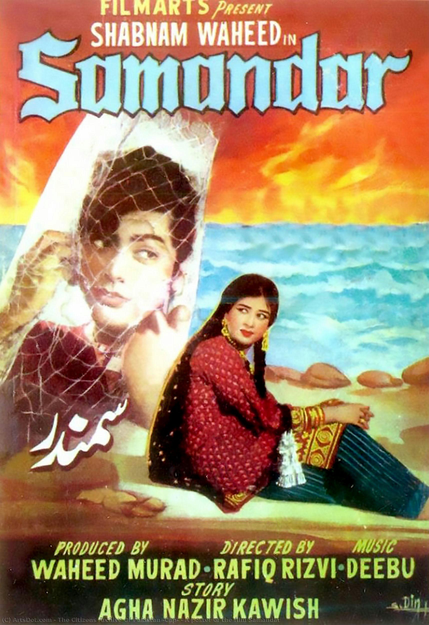 A Poster Of The Film Samandar — The Citizens Archive Of Pakistan (cap)
