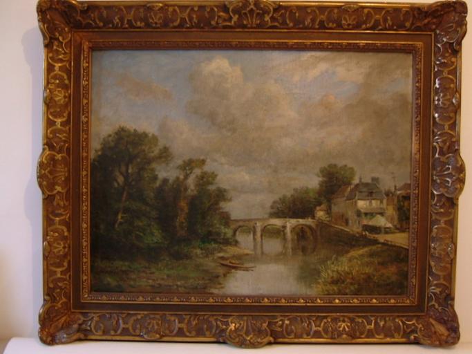 Le Bras Et Le Pont Du Cabouillet, Isle Adam — Renet (ernest Louis Ferdinand) Tener