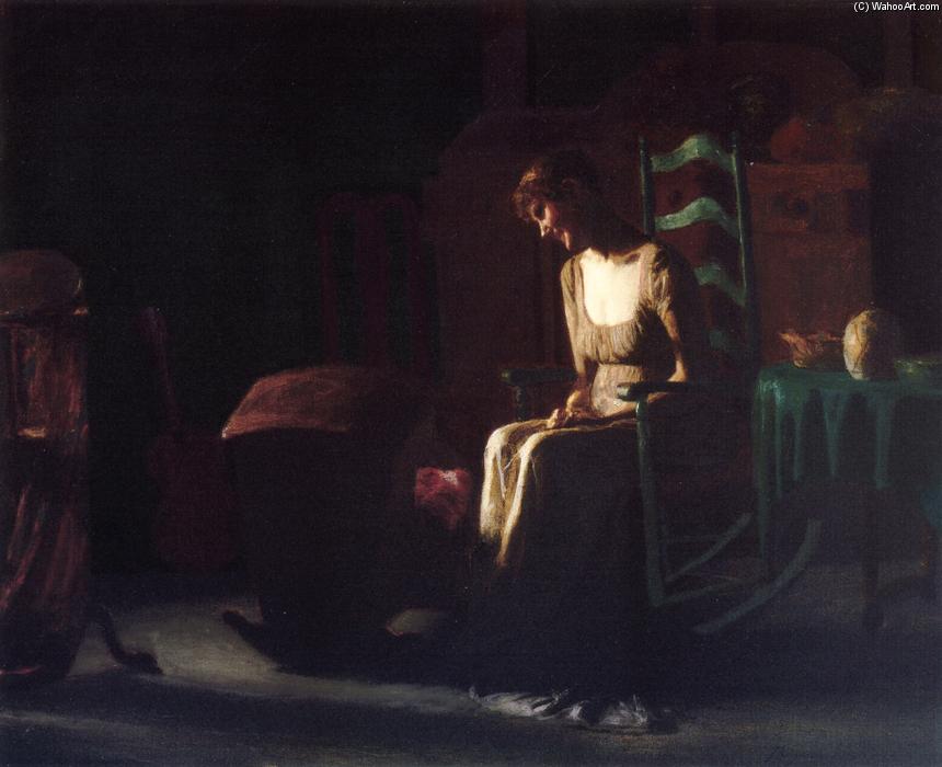 Woman In A Rocking Chair — Thomas Pollock Anshutz