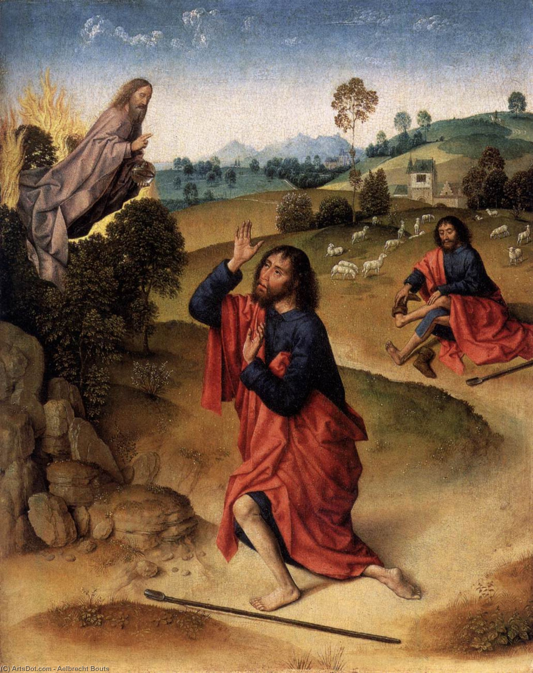 Moses And The Burning Bush — Албрехт Буутс