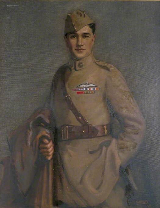 Captain Albert Ball (1896–1917), Vc, Dso, Mc, Nottinghamshire And Derby Regiment And Royal Flying Corps — Edward Newling