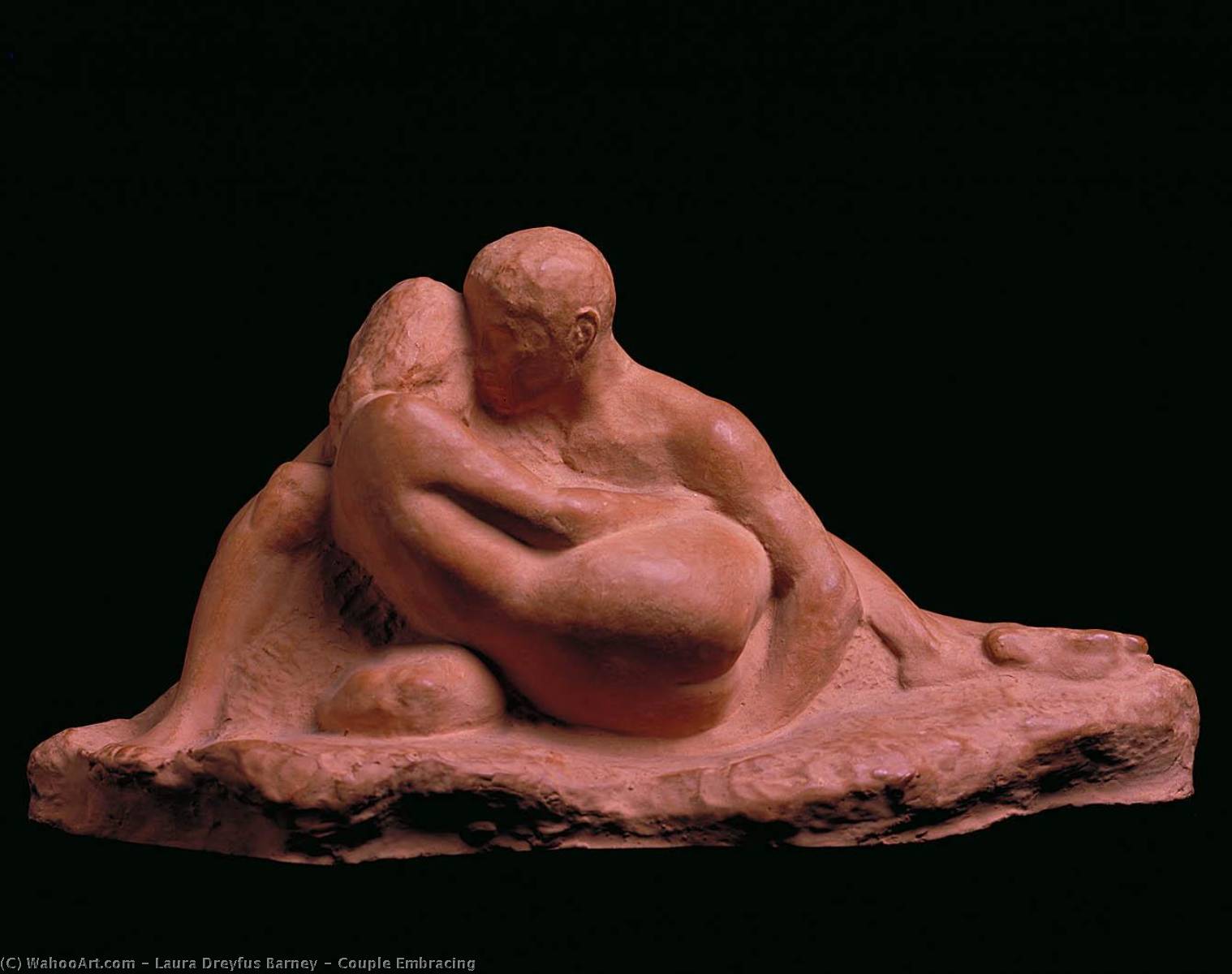 Couple Embracing — Laura Dreyfus Barney