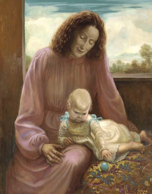 Mother And Child (irmgard Bahle) — Otto Dix