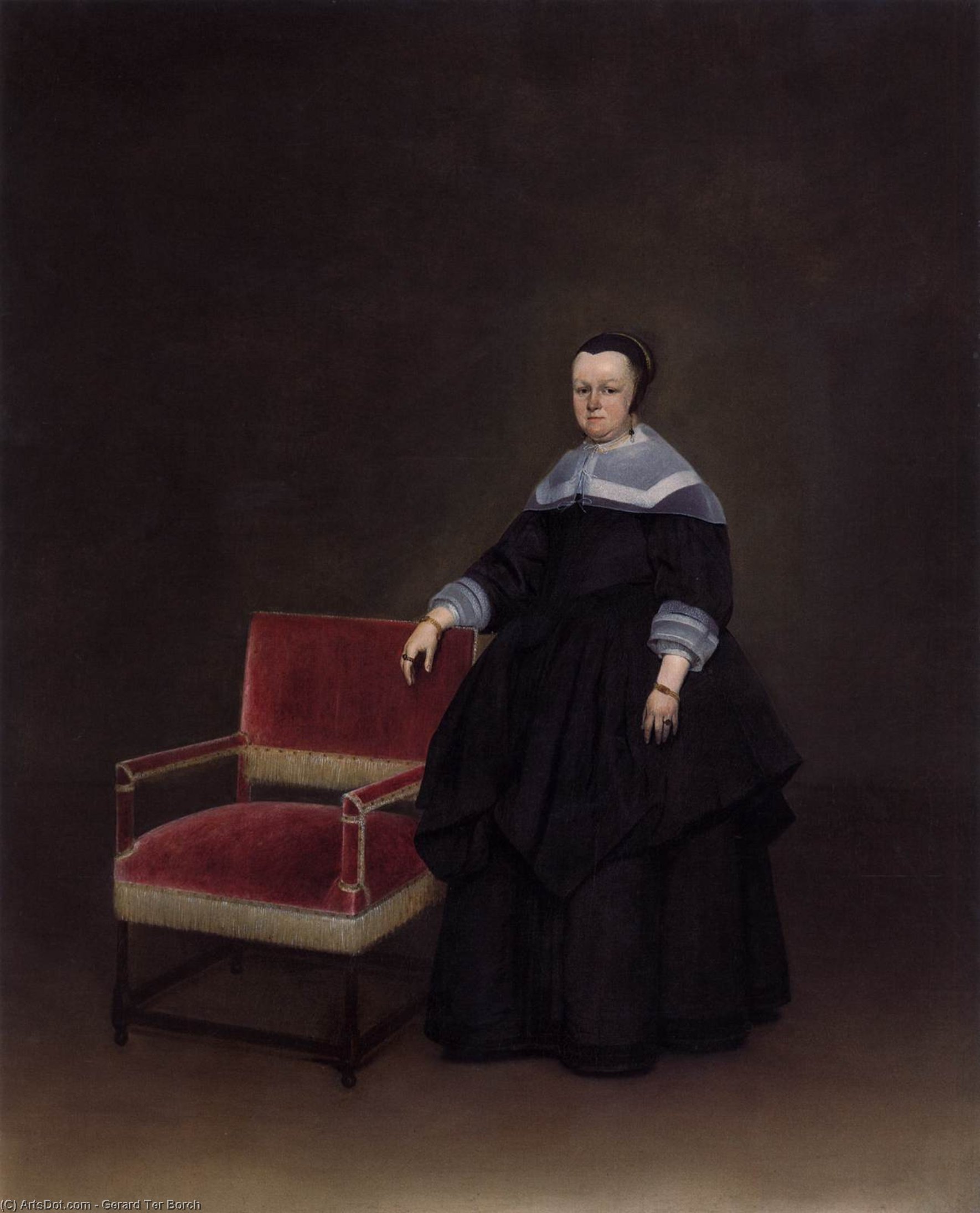 Margaretha Van Haexbergen, Wife Of Jan Van Duren — Gerard Ter Borch