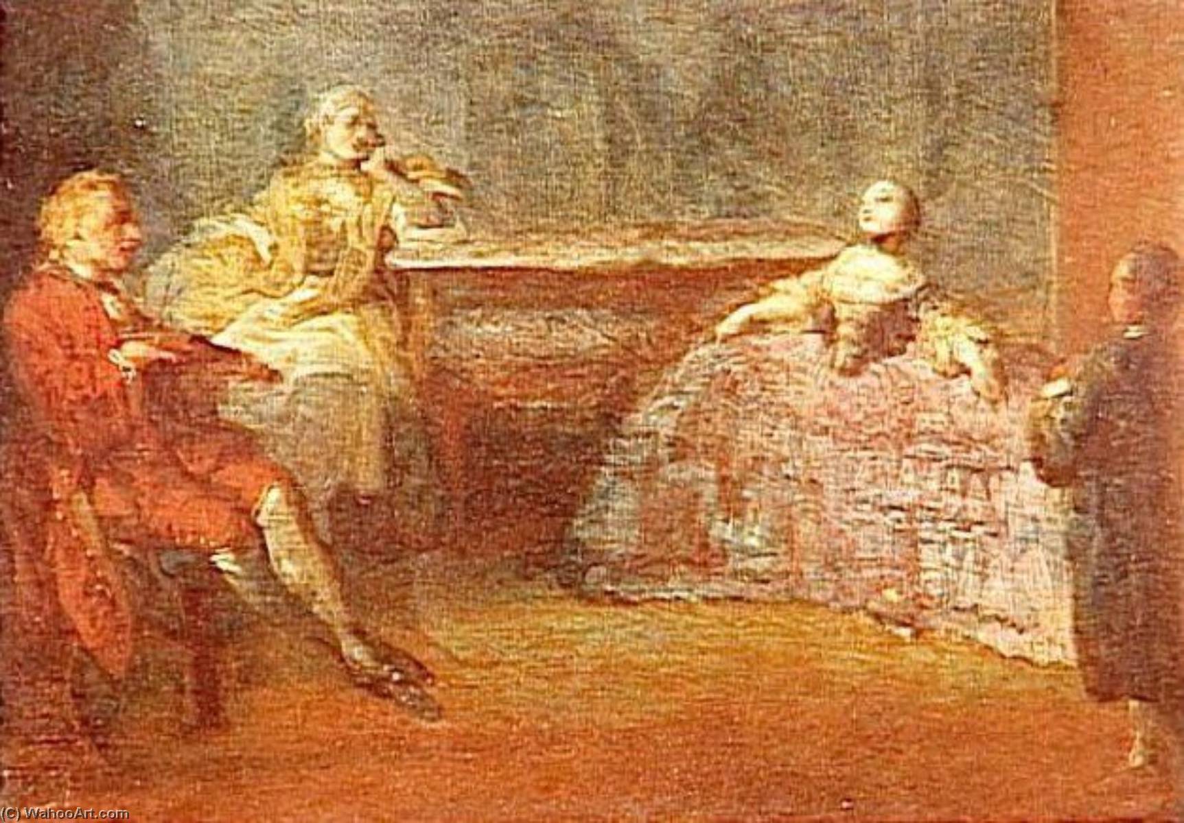 Lecon De Danse — Gabriel Jacques De Saint-aubin