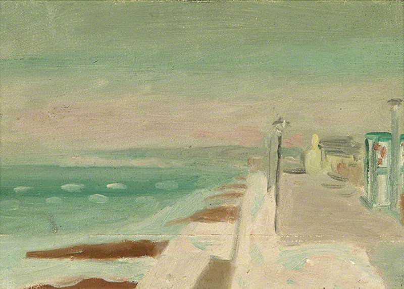 The Front At Seaford, East Sussex — Victor Pasmore