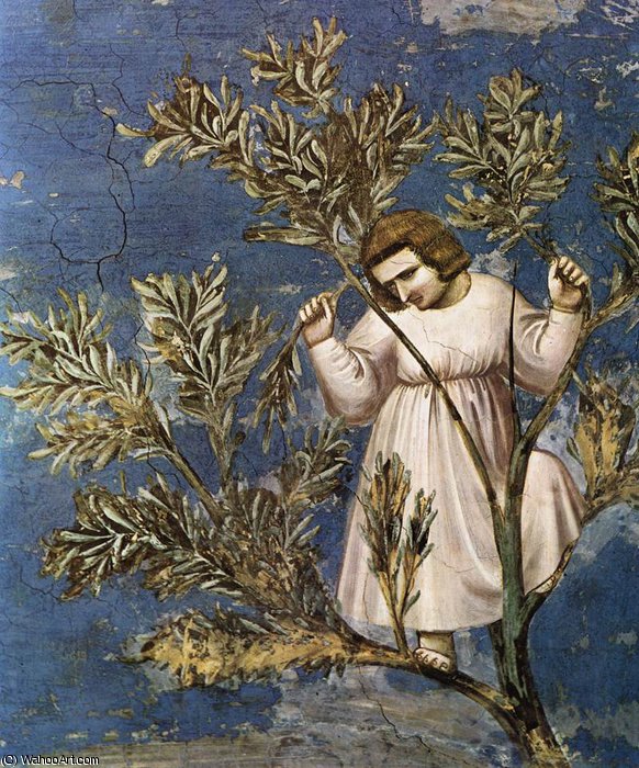 Entry Into Jerusalem (detail)2 — Джотто Ди Бондоне