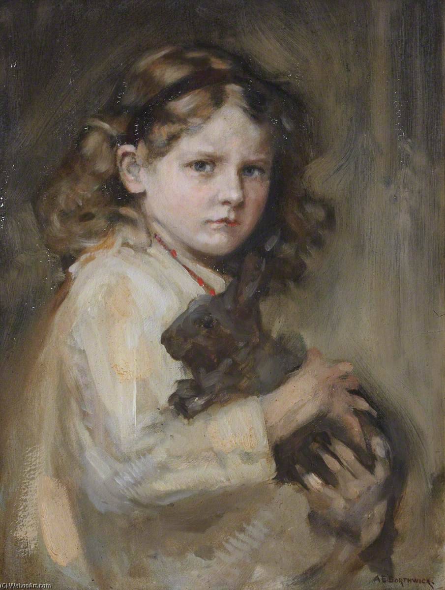 Grizel And Her Pet — Alfred Edward Borthwick