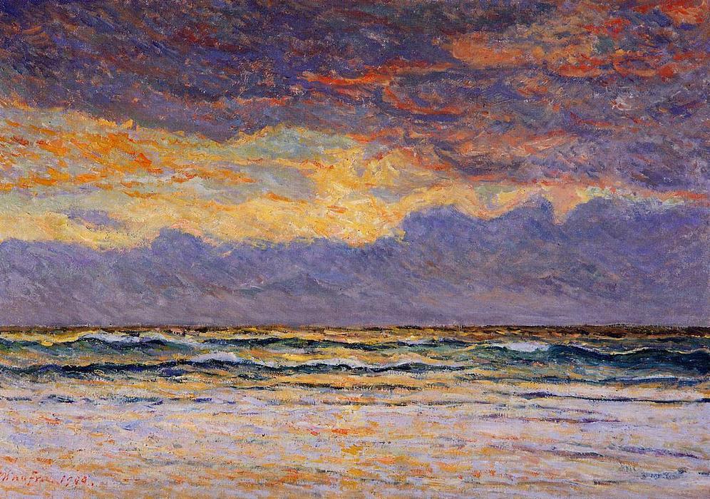 Sunset: Margat — Maxime Emile Louis Maufra