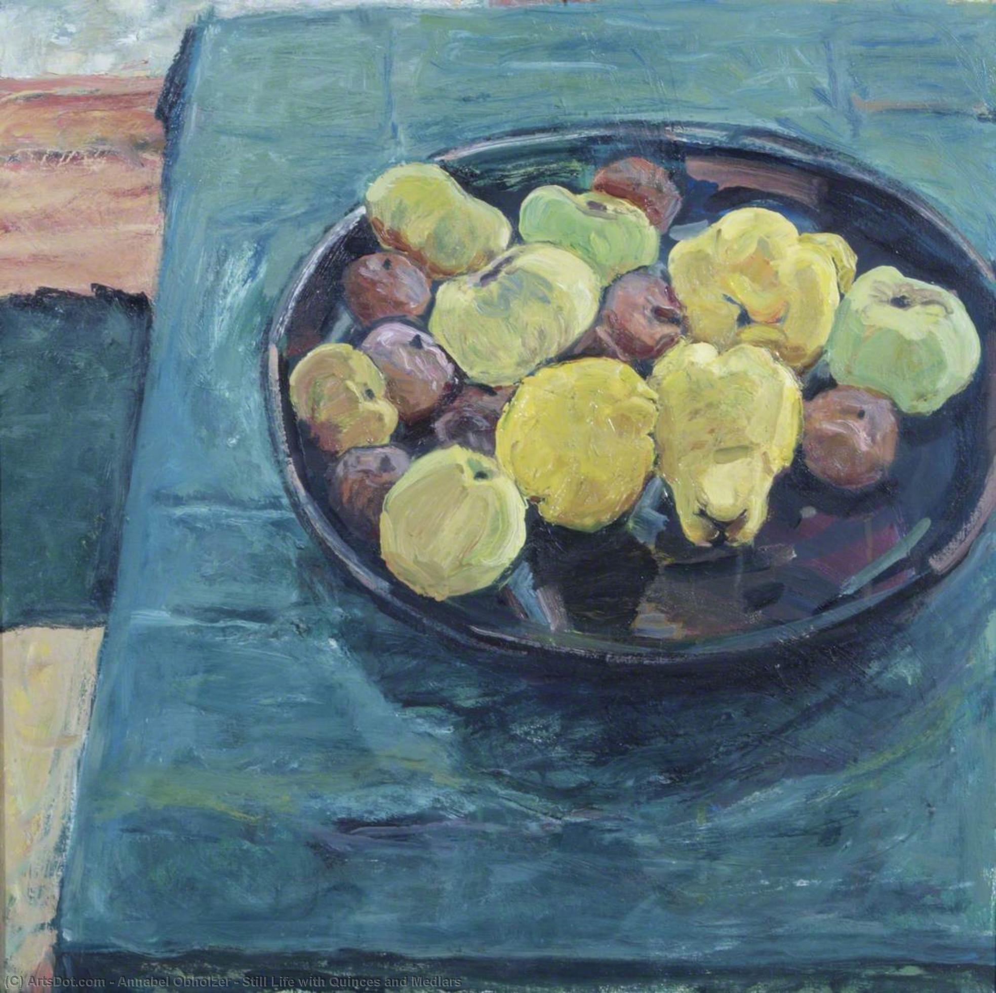 Still Life With Quinces And Medlars — Annabel Obholzer