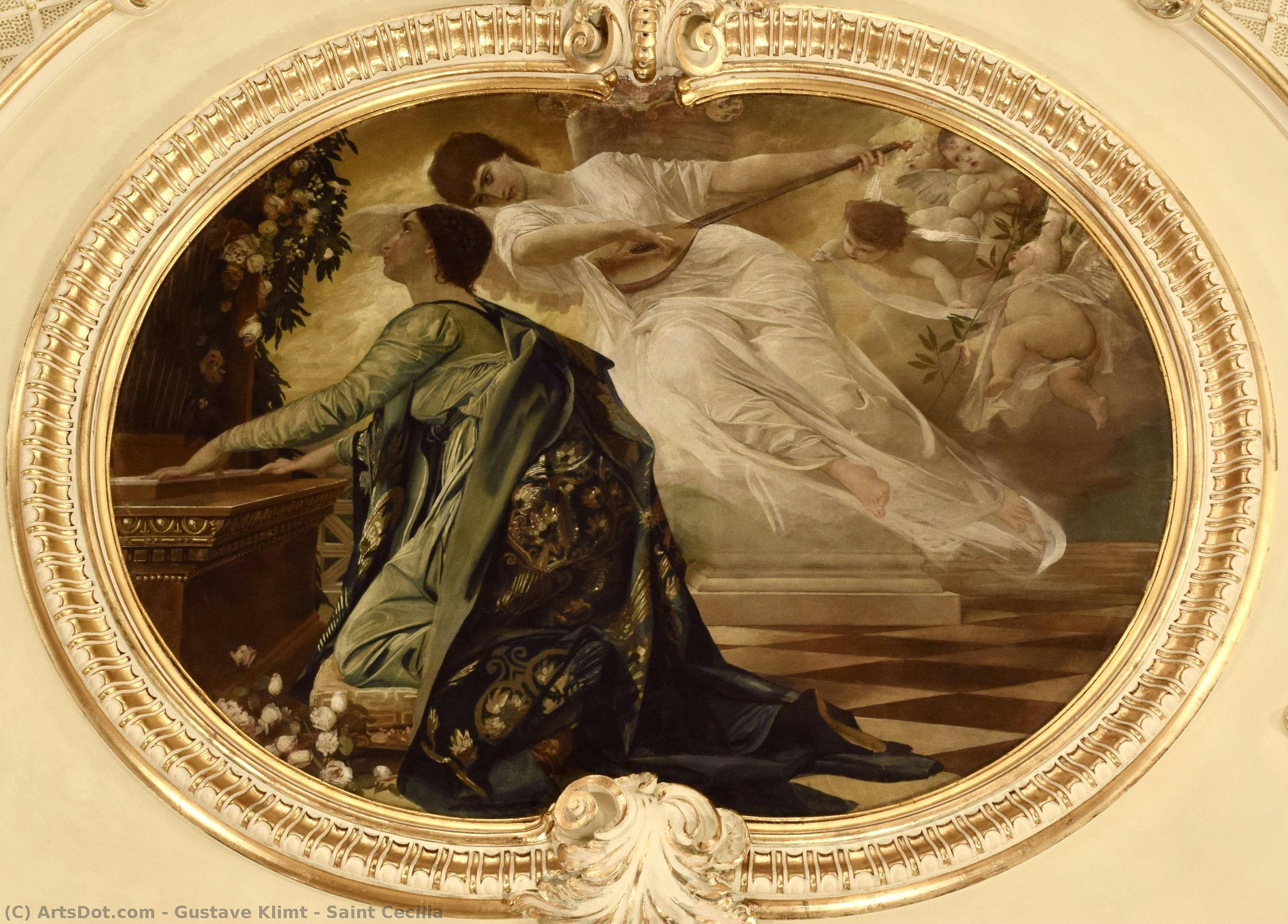 Saint Cecilia — Gustav Климпт