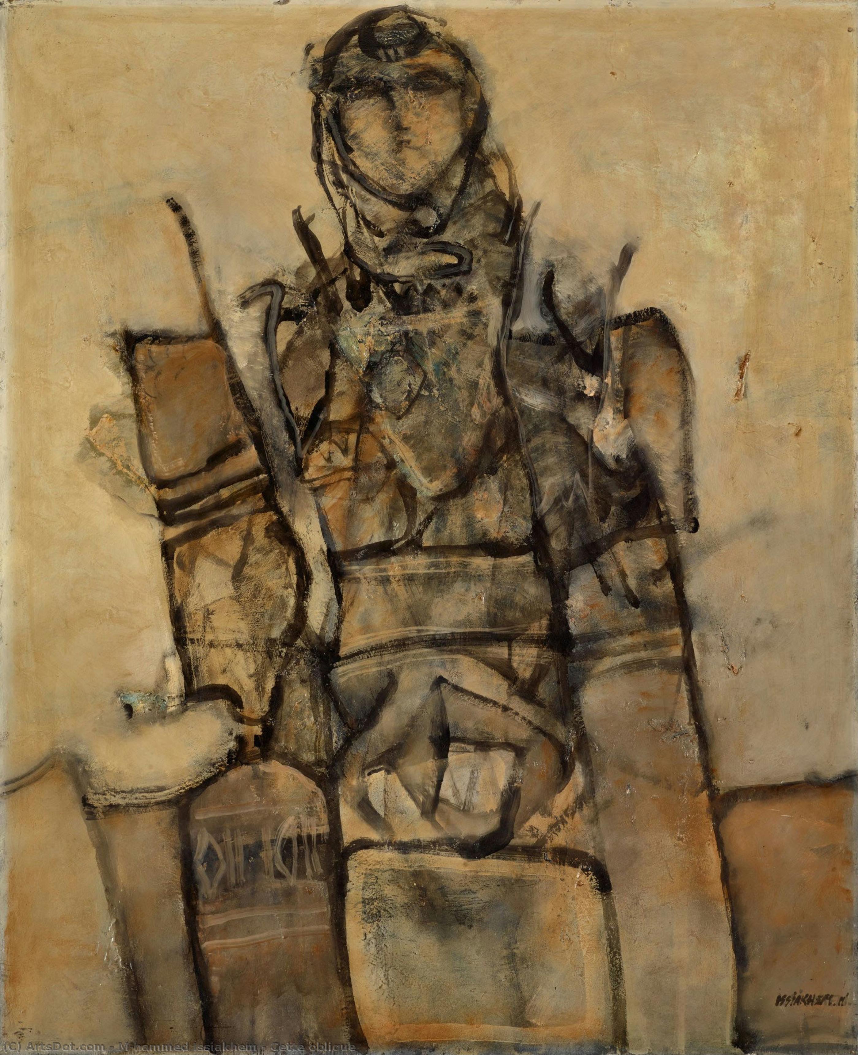 Cette Oblique — M'hammed Issiakhem