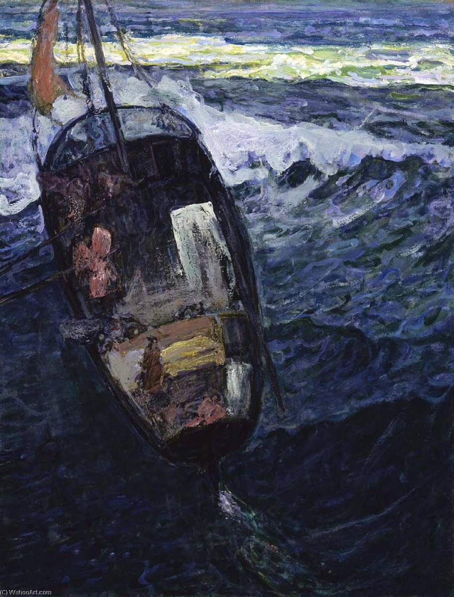 Fishermen At Sea — Henry Ossawa Tanner