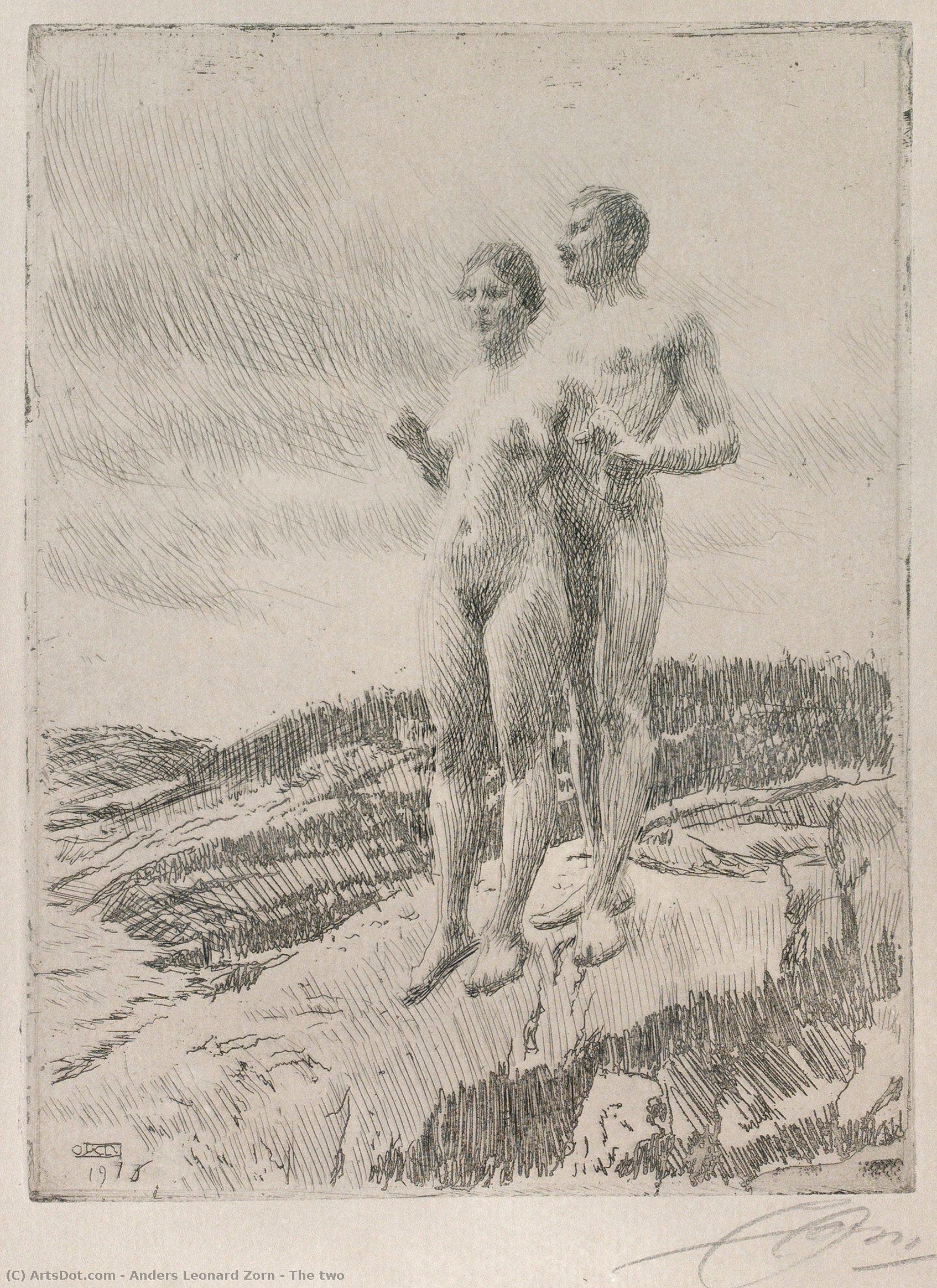 The Two — Anders Leonard Zorn