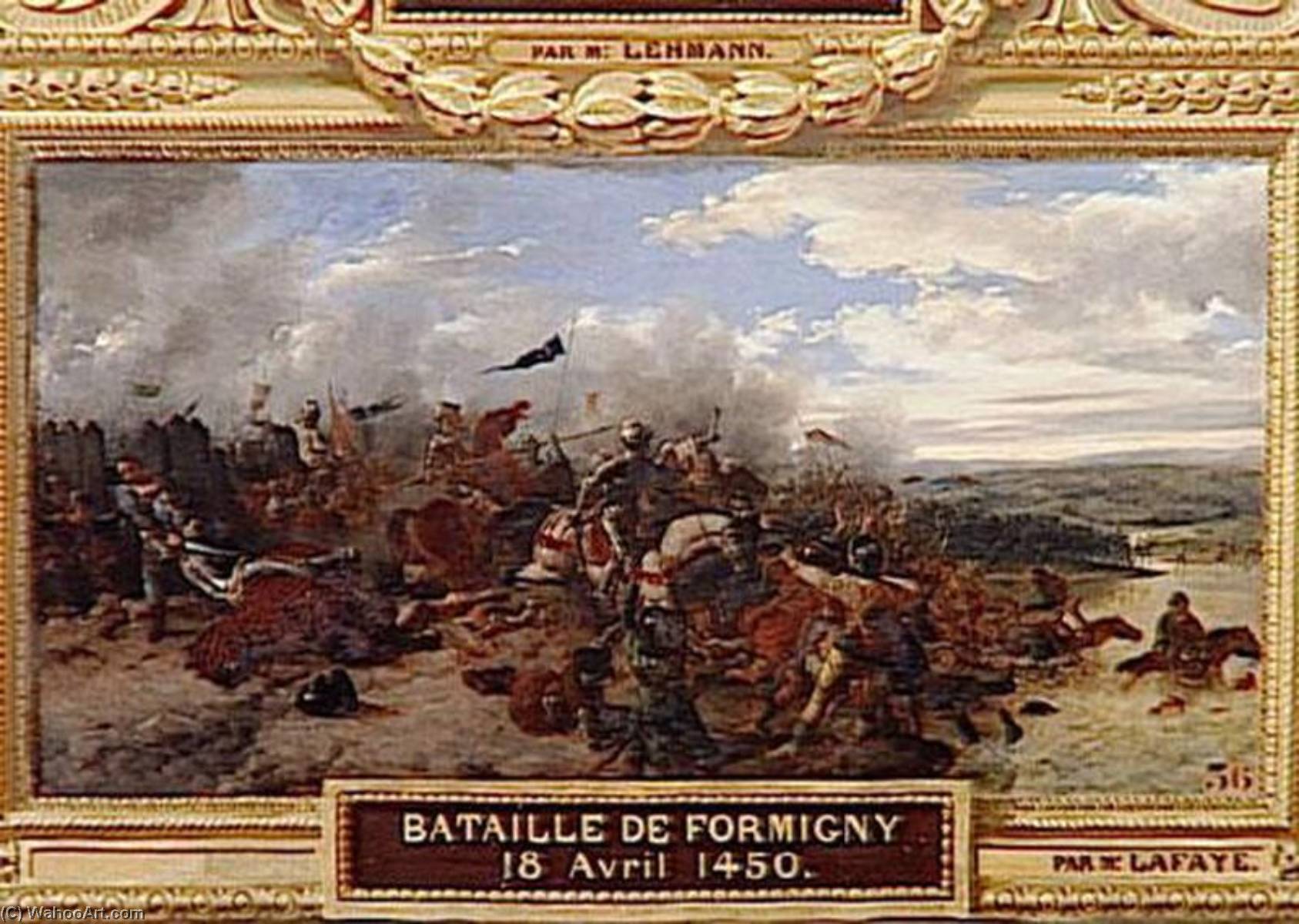 Bataille De Formigny.18 Avril 1450 — Prosper Lafaye
