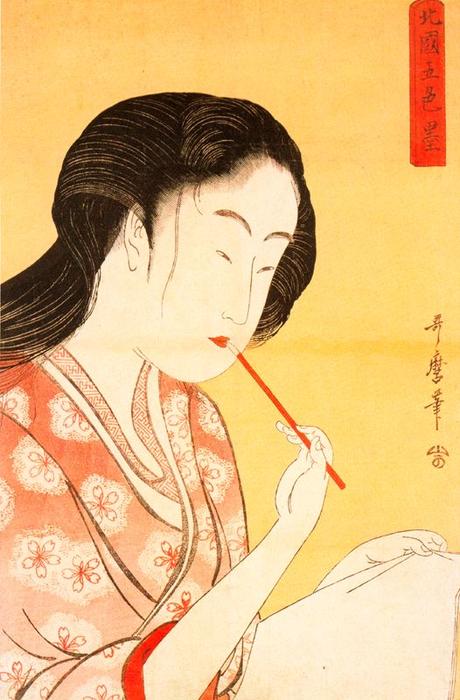 Portrait Of A Woman — Kitagawa Utamaro