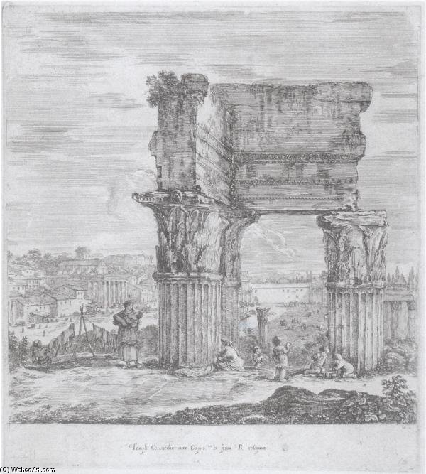 Temple Of Concord — Stefano Della Bella