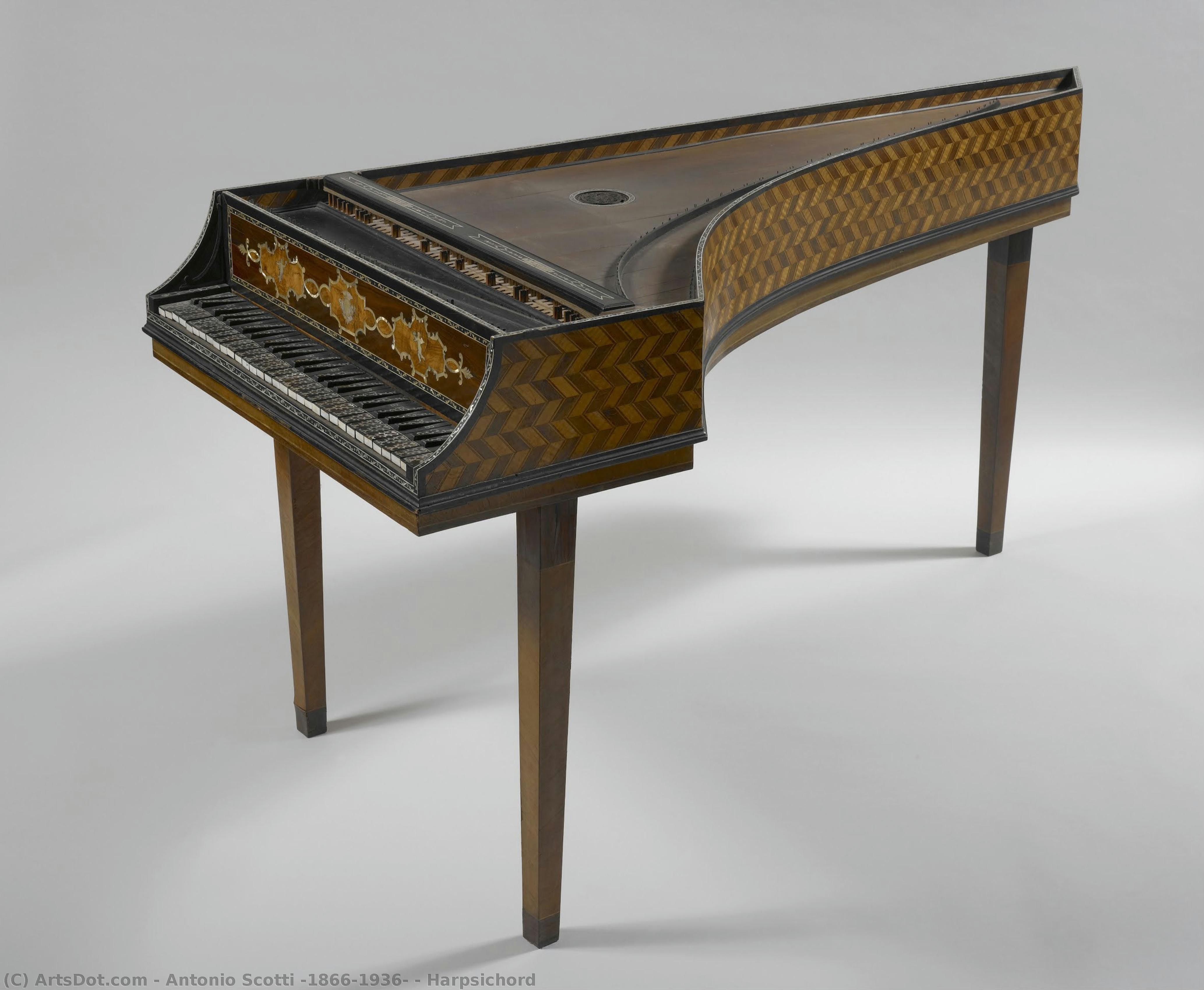 Harpsichord — Antonio Scotti (1866-1936)