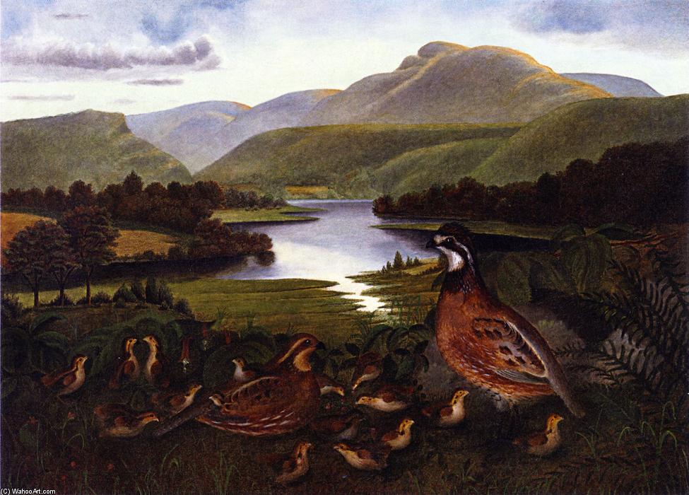 Quail In Landscape — Рубен Пил