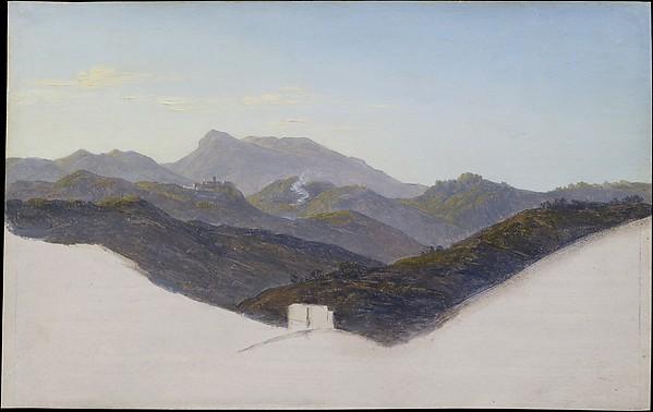 View Of San Vito With Monte Guadagnolo In The Distance — Heinrich Carl Reinhold