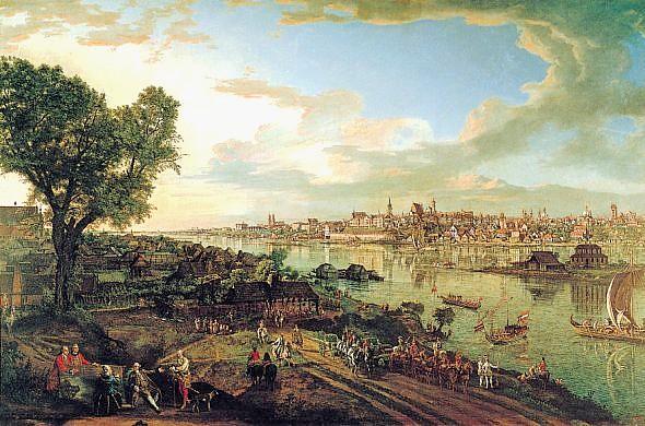 View Of Warsaw From Praga — Bernardo Bellotto