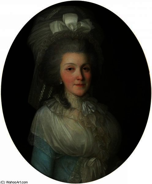 Portrait Of Catherine Alekseevna Golitsyna — Fyodor Stepanovich Rokotov