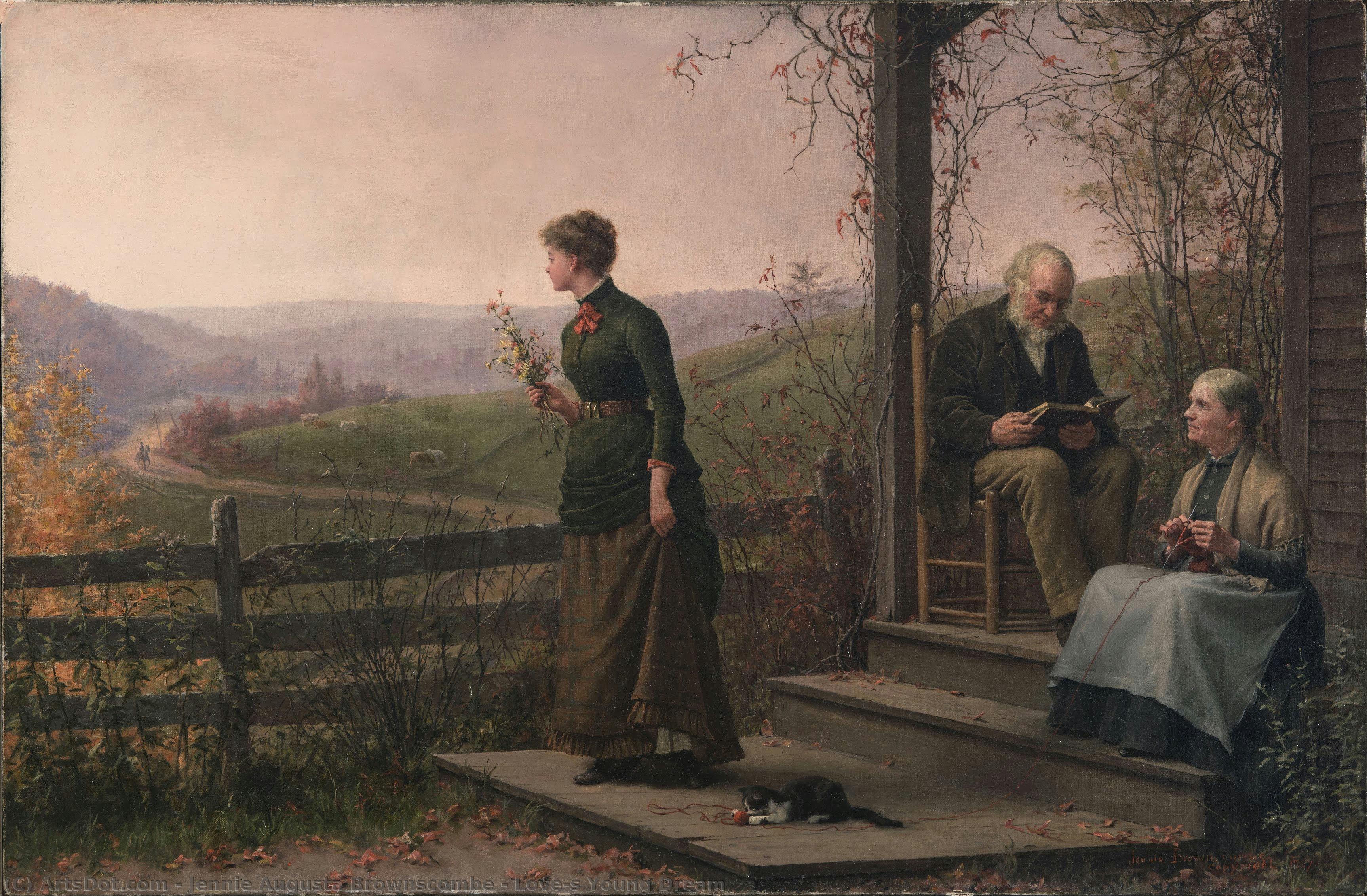 Love’s Young Dream — Jennie Augusta Brownscombe
