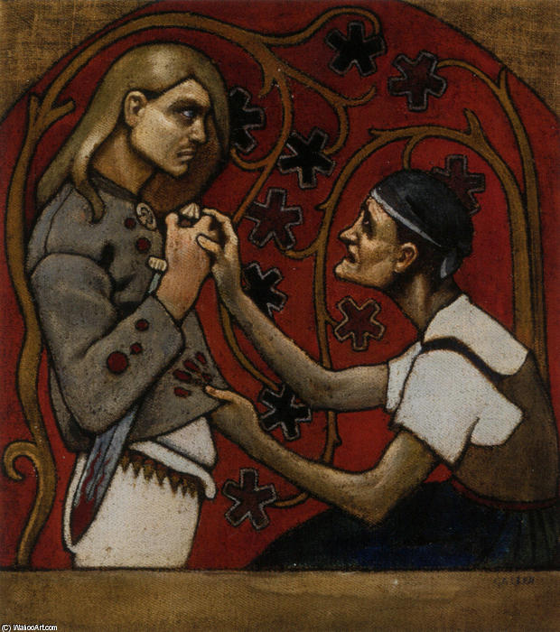 The Fratricide — Akseli Gallen-kallela