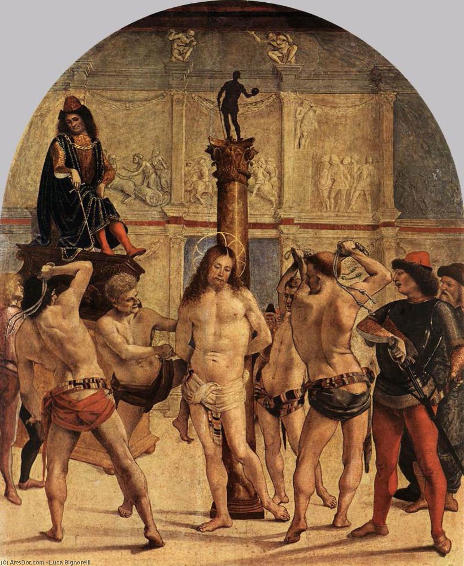 The Scourging Of Christ — Luca Signorelli