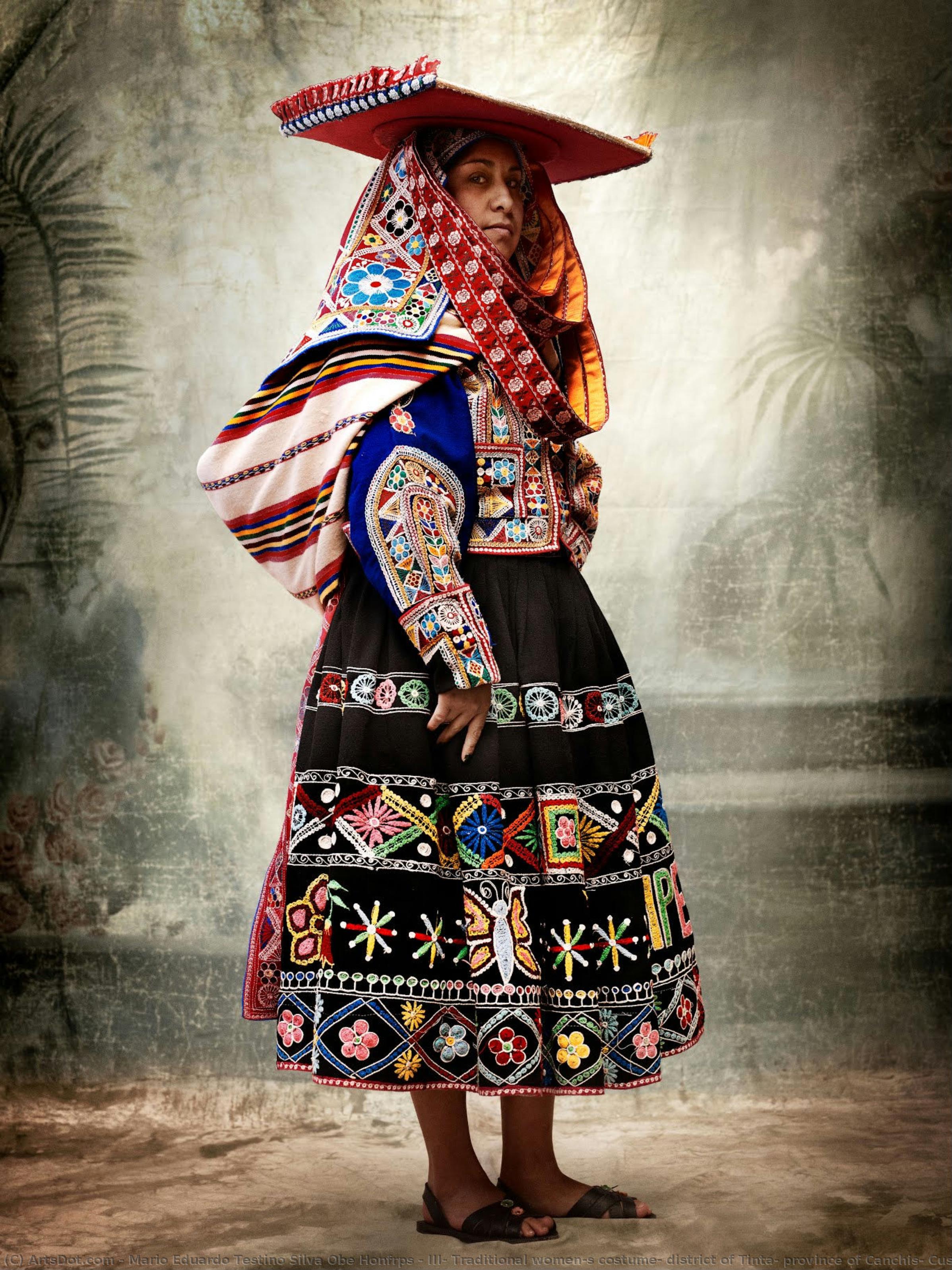 Iii, Traditional Women’s Costume, District Of Tinta, Province Of Canchis, Cusco, Peru 2007 — Mario Testino