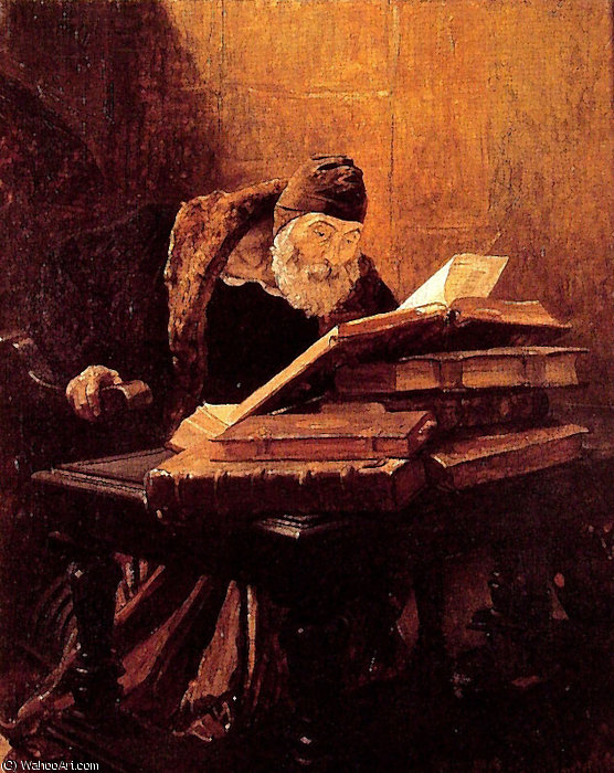 Le Vieux Savant Ou Lalchimiste — Jean-paul Laurens