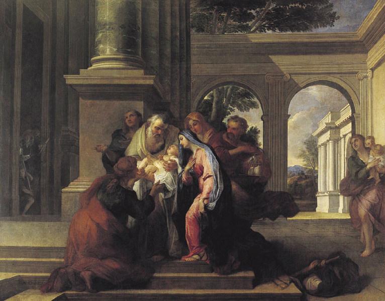 La Purification De La Vierge — Gabriel Blanchard