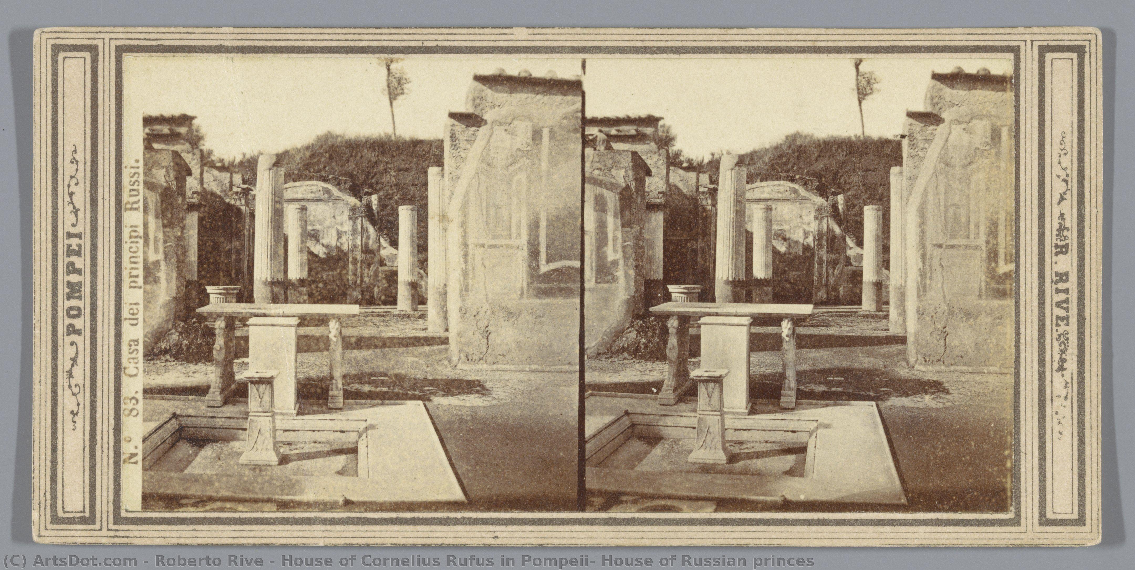 House Of Cornelius Rufus In Pompeii, House Of Russian Princes — Roberto Rive