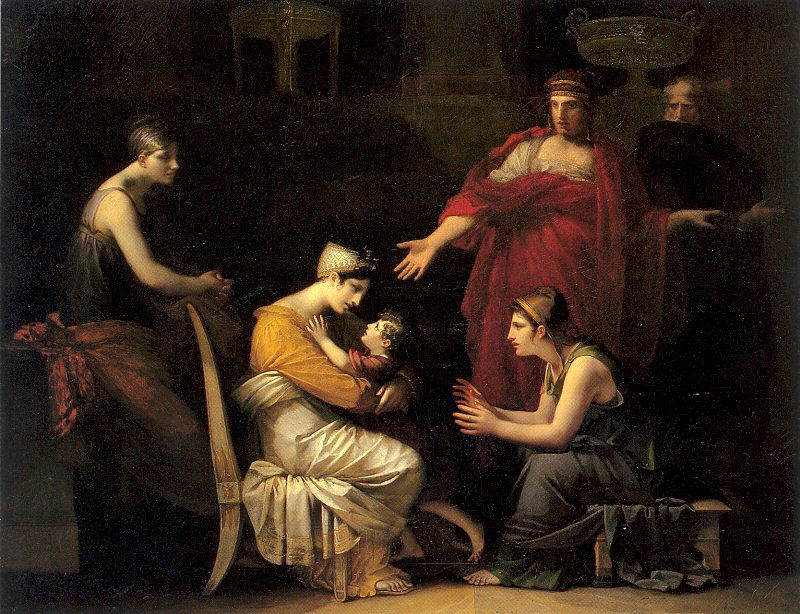 Andromache And Astyanax — Pierre-paul Prud'hon