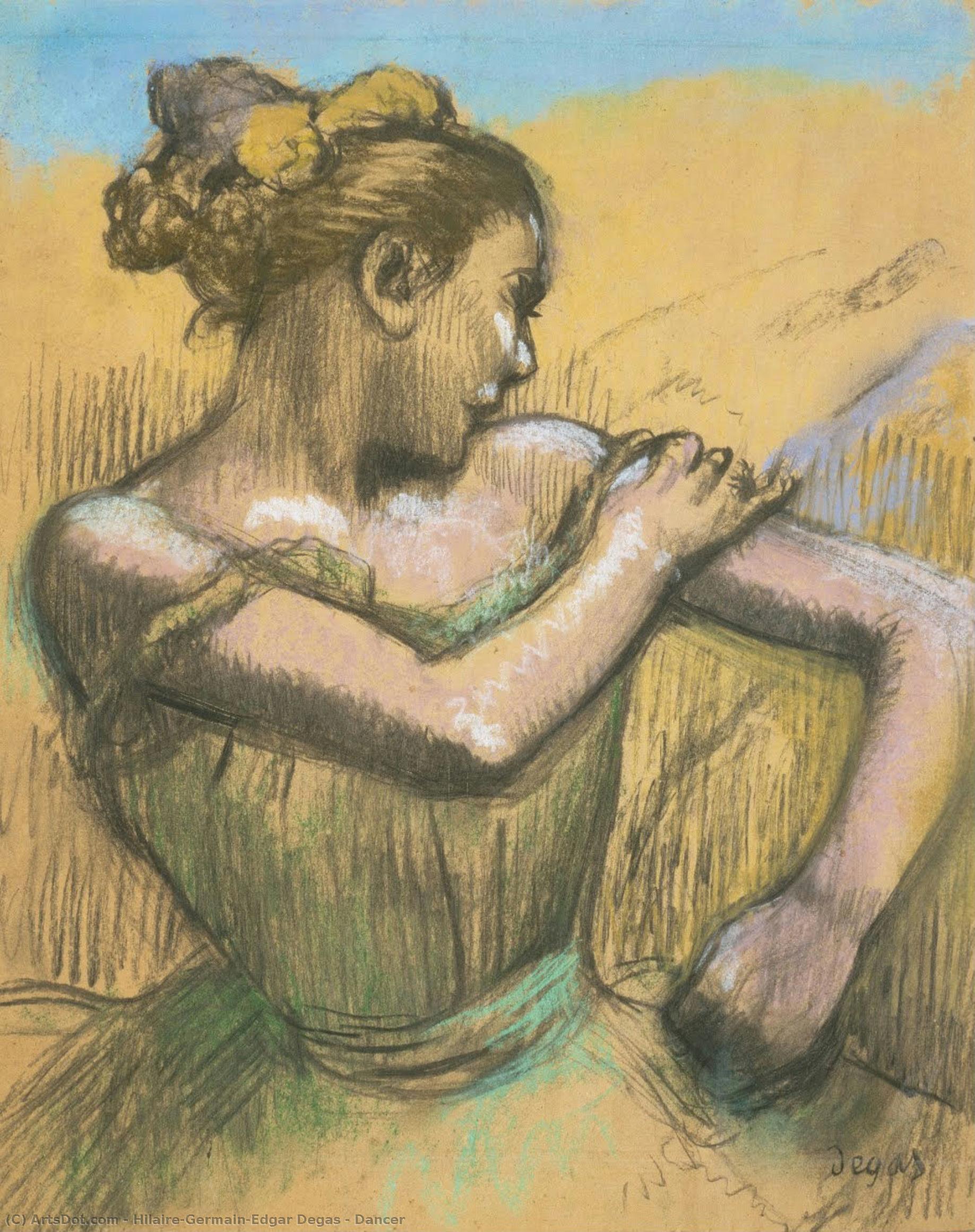 Танцовщица — Hilaire-germain-edgar Degas