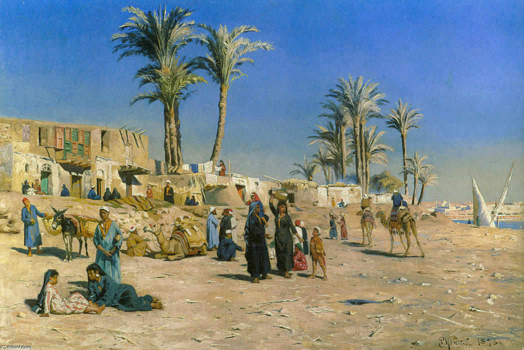 On The Outskirts Of Cairo — Peder Mørk Mønsted