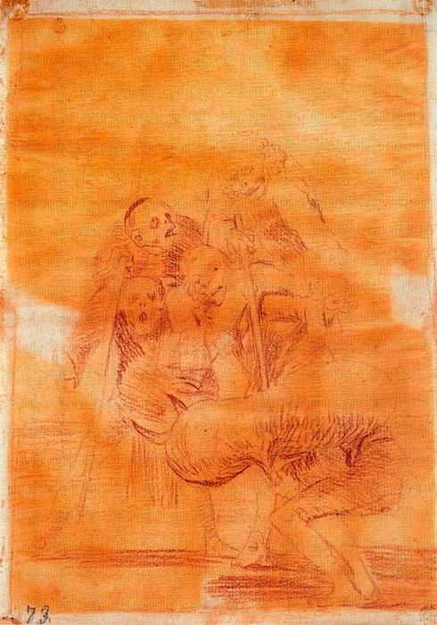 Unos Á Otros 1 — Francisco José De Goya Y Lucientes