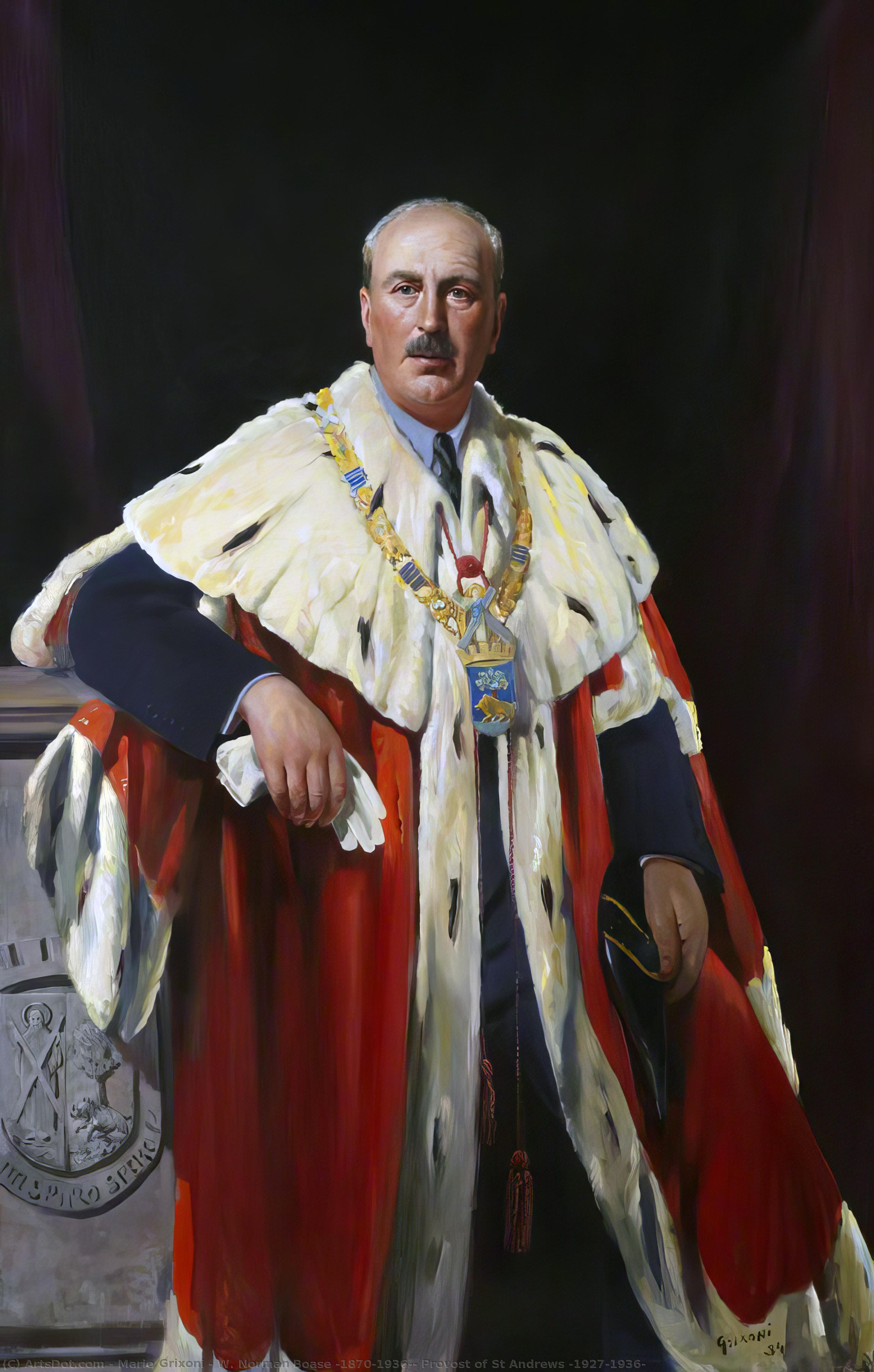 W. Norman Boase (1870–1936), Provost Of St Andrews (1927–1936) — Mario Grixoni