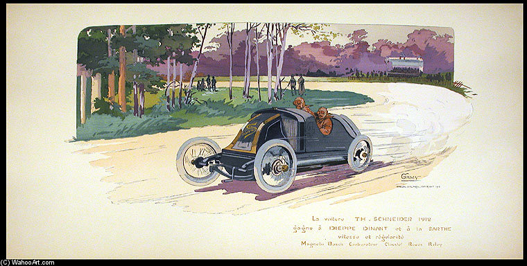 The Car Th Schneider — Ernest Montaut