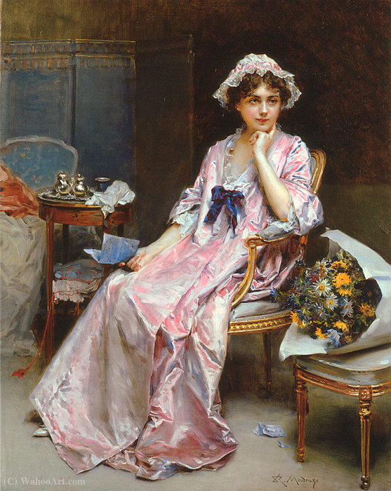 The Reluctant Mistress — Raimundo De Madrazo Y Garreta
