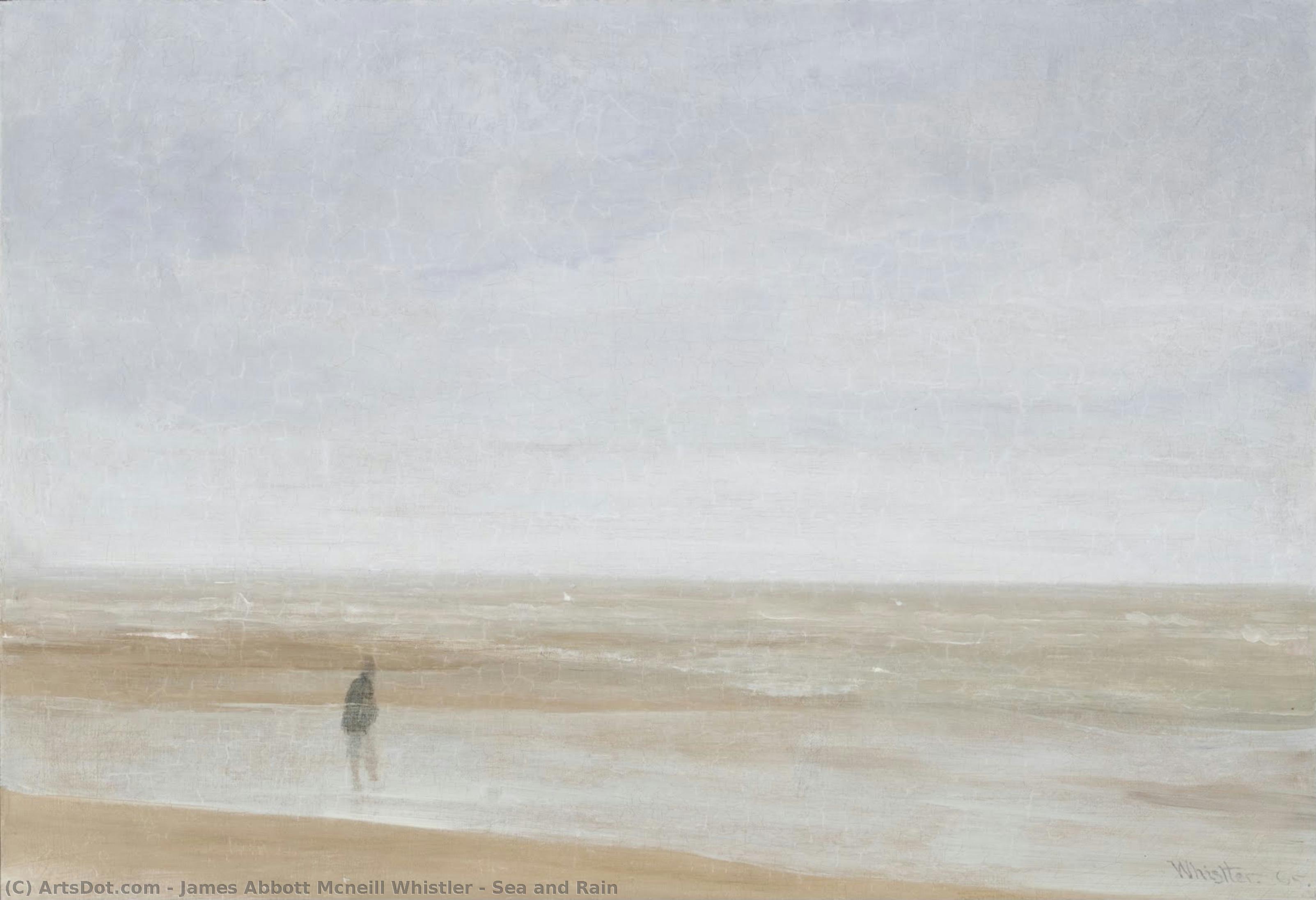 Mar Y Lluvia — James Abbott Mcneill Whistler