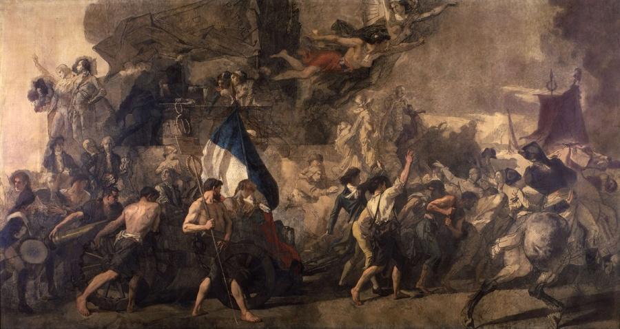 L'enrôlement Des Volontaires De 1792 (titre D'usage) — Thomas Couture
