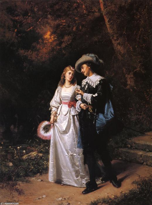 Courtship — Henry Mosler